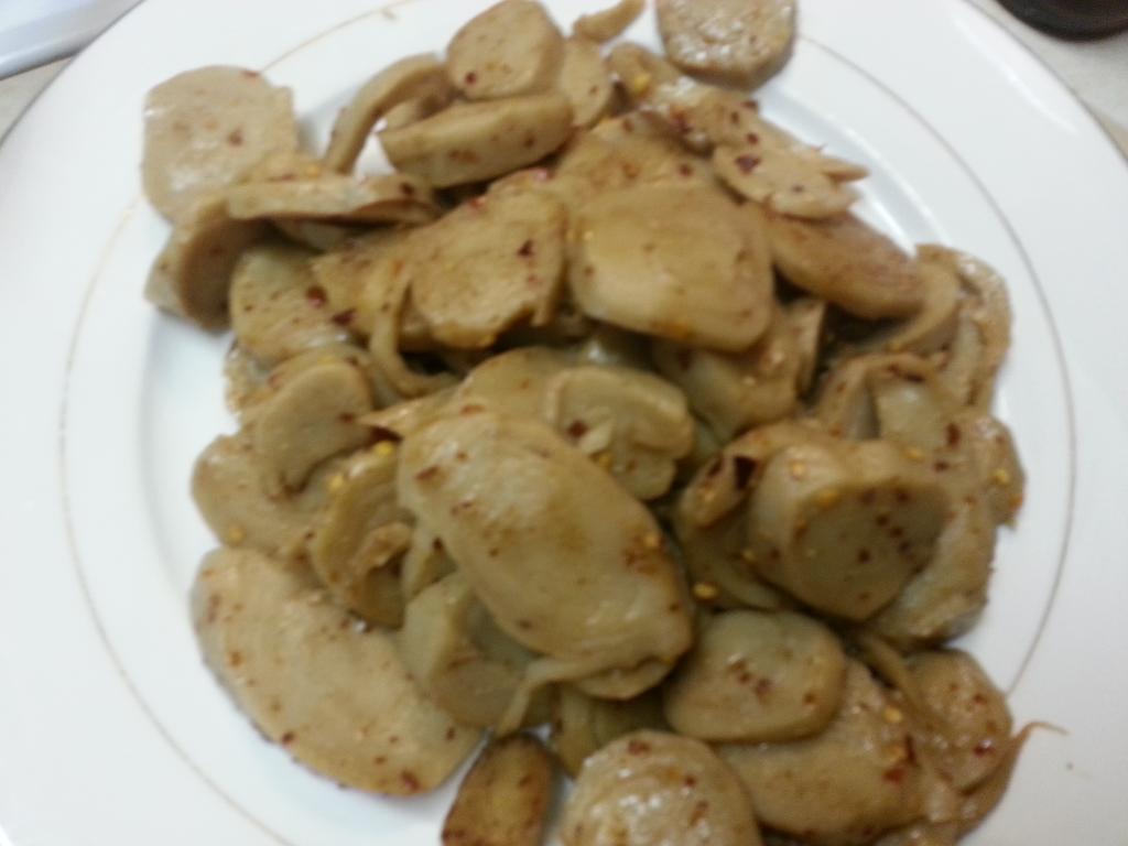 Stir Fried Gluten Dough