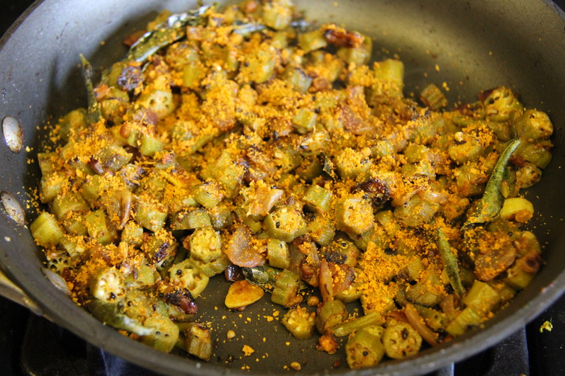 Bendakaya Vepudu-bhindi Fry