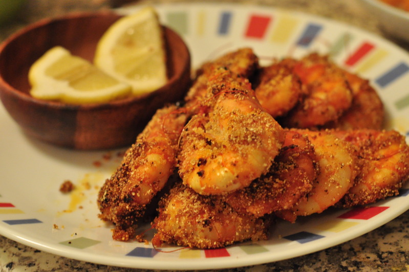 Tiger Prawns Rava Fry
